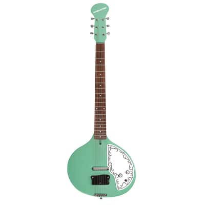 Danelectro Baby Sitar Electric Guitar - Aqua image 1