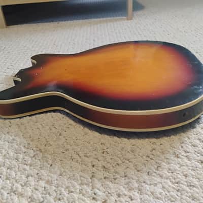 1966 Fender Coronado II Vintage Original Body, good condition,, Lightweight, Vintage Part for project luthier restoration image 5