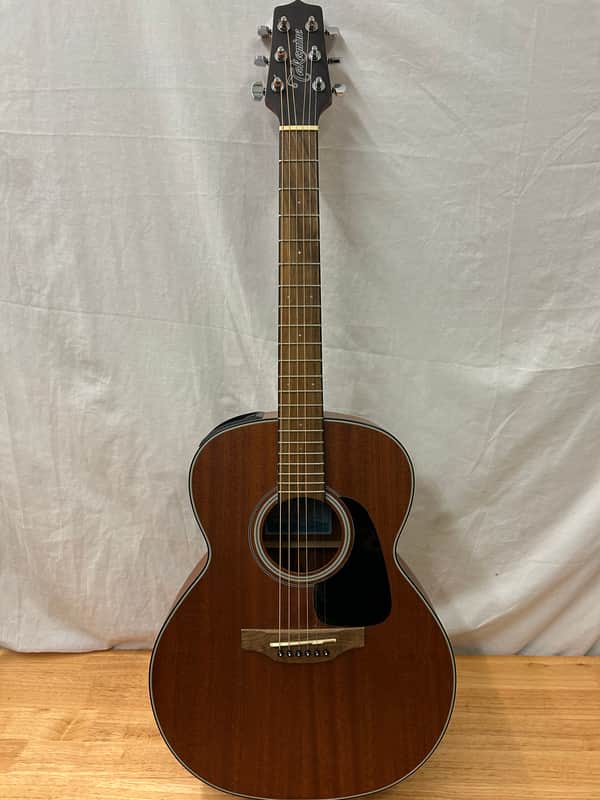 Takamine GX11ME NS G Series Taka-Mini All Mahogany Acoustic/Electric Guitar 2010s - Natural Satin image 1