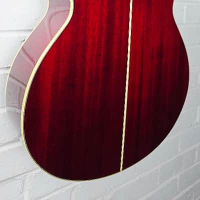 ARIA ELECORD FET-ELITE RS RED SUNBURST ELECTRO ACOUSTIC GUITAR image 16