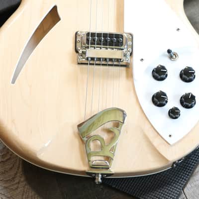 2023 Rickenbacker 360 Semi-Hollow Electric Guitar MapleGlo + OHSC image 6
