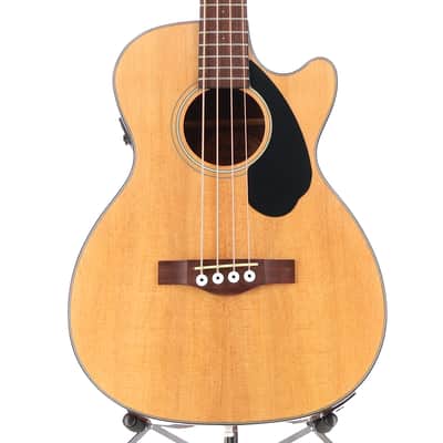 Fender CB-60SCE Bass, Laurel Fingerboard, Natural (SR) (05874) image 1