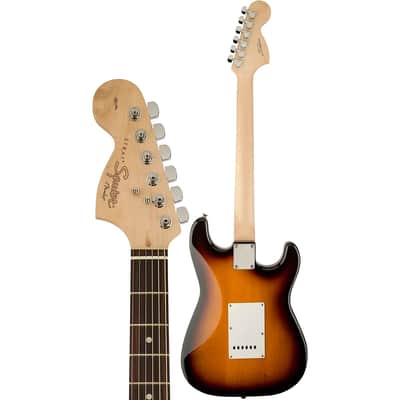 Squier by Fender Affinity Stratocaster Left-Handed Electric Guitar, Brown Sunburst image 10
