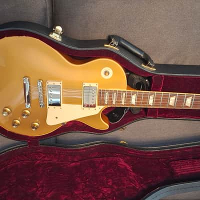 2011 Gibson Custom Shop 1955 Historic Reissue R5 Hot Mod Goldtop image 3