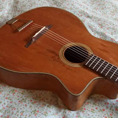 Di Mauro Django 50s Round Hole Gypsy Jazz / Manouche Guitar ** Low Action ** Video Added. image 6