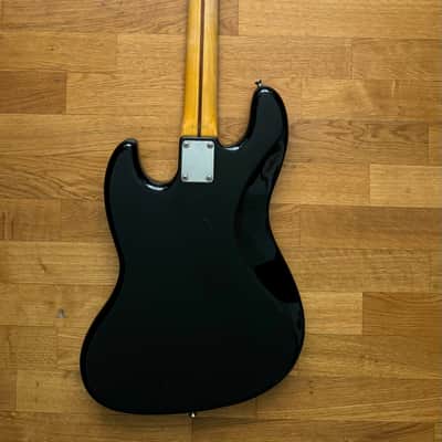 Fender Jazz Bass Custom 2004-2005 Onyx Black Vintage Made In Japan w/ Duncans and Hipshot image 9