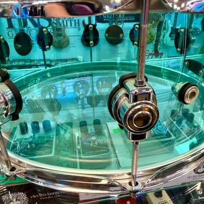 DW 14” Acrylic Coke Bottle Snare - Pre Owned image 2