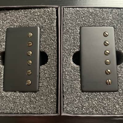 Mojotone DW Tomahawk Humbucker 2-piece Pickup Set - Satin Black image 1