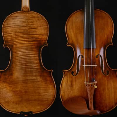 Fine Violin Stradivari 1716 Messiah Violin 1-PC Back No.W040 image 2