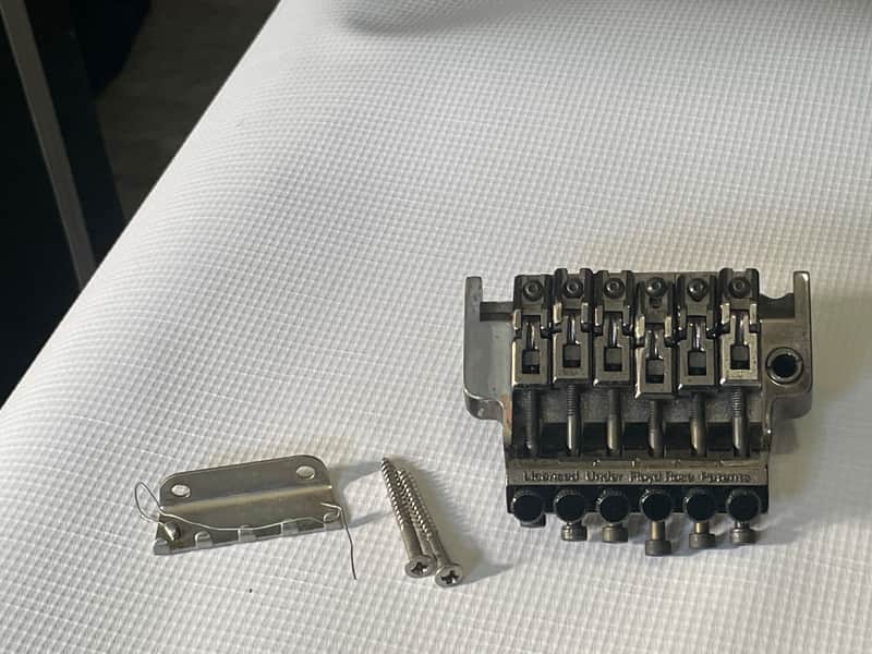 1990's Japan Ibanez S Series Worn Cosmo Black Original Edge Floyd Rose Tremolo Bridge image 1