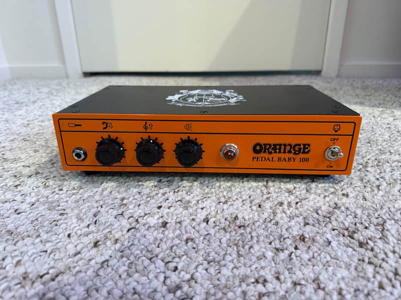 Orange Pedal Baby 100 100-Watt Power Amplifier 2019 - Present - Orange