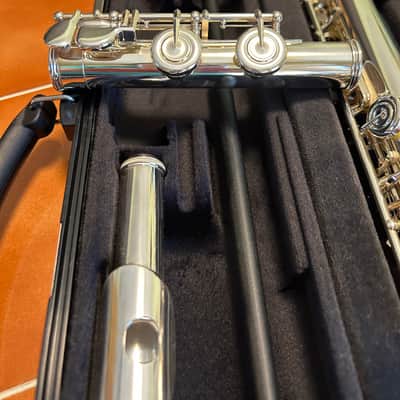 Yamaha YFL-200ADII Advantage 2020 - Nickel Silver image 12