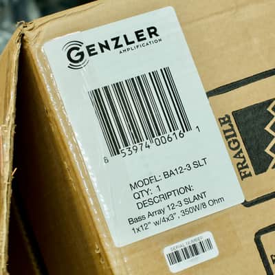 Genzler Amplification BA12-3 SLT Bass Array 1x12" Slant Cab with 4x3" Array image 12