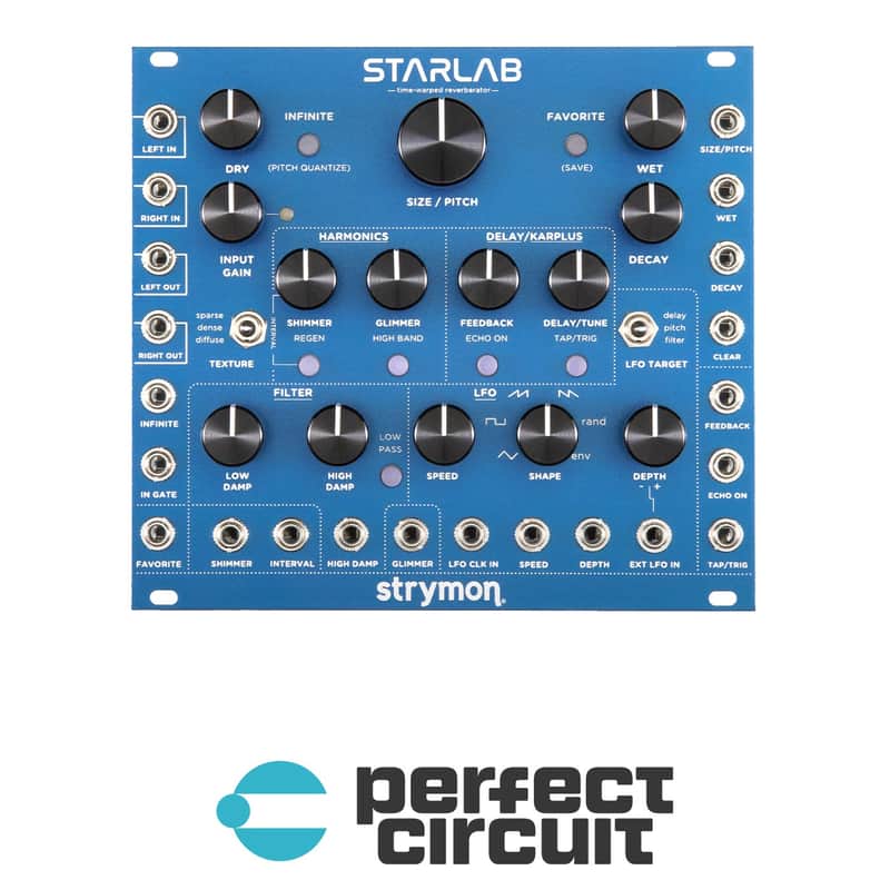 Strymon StarLab Time-Warped Reverberator (Blue) image 1