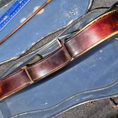 Vintage National Inst size 3/4 violin with case. USA. Good Condition. image 10