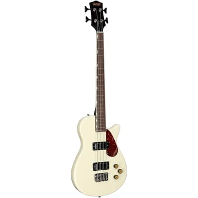 Gretsch Streamliner Jet Club Electric Bass, Vintage White image 7