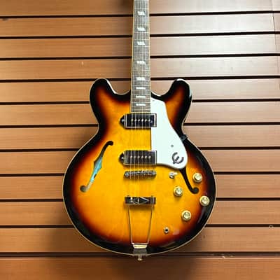 Epiphone Casino Reissue in Vintage Sunburst 2022 w/Case image 1