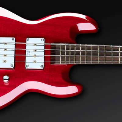 Warwick Jack Bruce Signature Survivor Fretted 4 String Electric Bass Guitar Burgundy Red Stain image 1