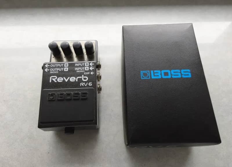 Boss RV-6 Reverb 2015 - Present - Silver image 1