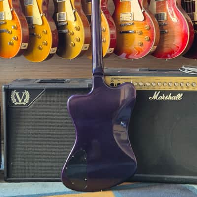 Gibson '65 Non-Reverse Firebird V Custom Shop VOS Stop Bar 2023 - Candy Apple Purple image 23