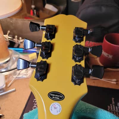Epiphone Les Paul Special 2022 - TV Yellow gloss - Upgraded image 15