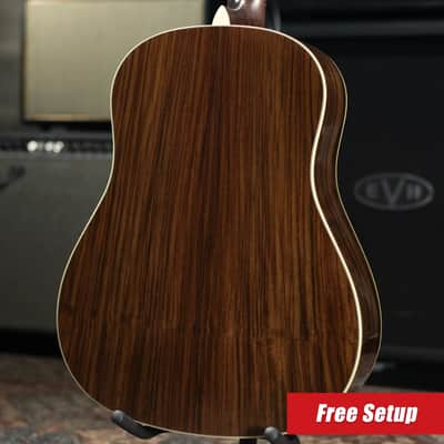 Eastman E20SS-TC Thermo-Cured Dreadnought Acoustic Guitar - Sunburst with Hardshell Case image 2