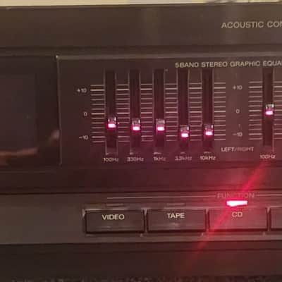 Sony SONY TA - AX301 ACOUSTIC CONTROLLED STEREO 90s image 1