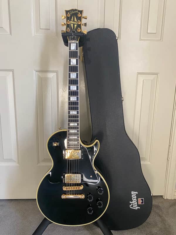 Gibson Les Paul Custom 1985 - Ebony Tim Shaw PAFs image 1