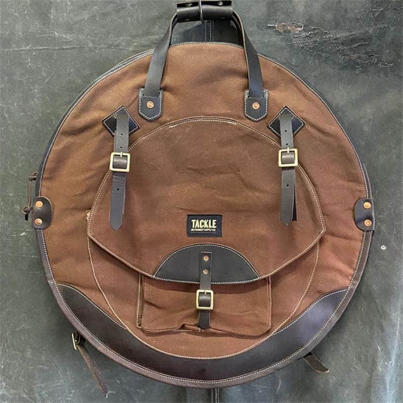 Tackle Instrument Supply Backpack Cymbal Bag 24" Brown image 1