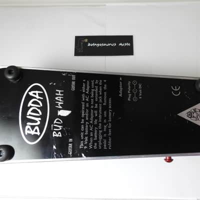 Original Budda Black Label Wah + Plus Effects Pedal Free USA Shipping image 5