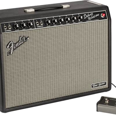Fender Tone Master Deluxe Reverb 2-Channel 22-Watt 1x12" Digital Guitar Combo 2019 - Present - Black image 3