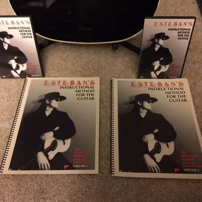 Esteban American Legacy Limited Edition Black & Complete Guitar Package (CD, DVD, Poster & Chord BK) image 6