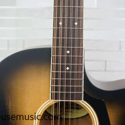 D'Angelico Premier Fulton 12-String Grand Auditorium - Aged Burst image 3