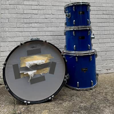 Groove Percussion 5 Piece Shell Pack Blue Drum Set image 22