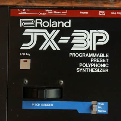 Roland JX-3P 61-Key Programmable Preset Polyphonic Synthesizer w/ PG-200 Programmer image 8
