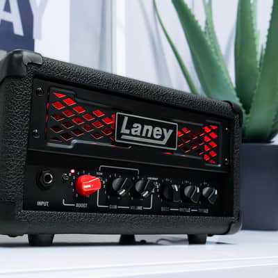 Laney Ironheart Foundry IRF-LEADTOP: 60W Ultra-Compact Guitar Amp Head with Clean/Lead Modes and Versatile EQ image 1
