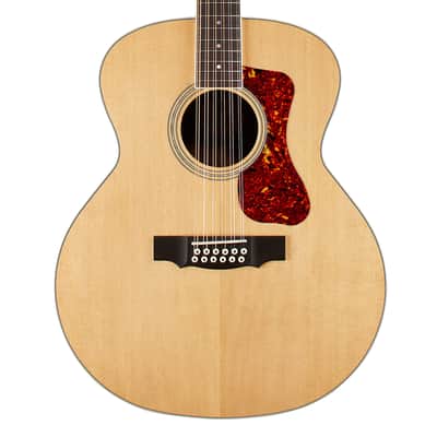Guild F-2512E Deluxe Rosewood Archback 12-String A/E Guitar - Natural - B-Stock image 1