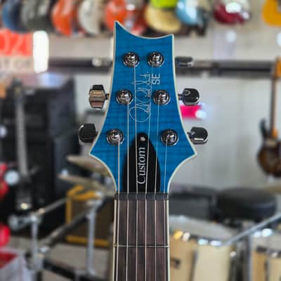 2025 PRS SE Custom 24 Semi-Hollow Piezo - Lake Blue image 3