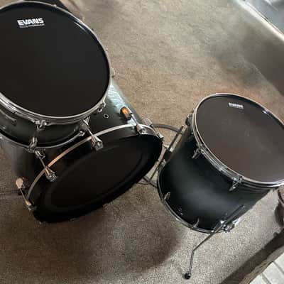 Yamaha Rock Tour Drum Kit 22/12/16 Textured Smoke Sunburst | Reverb