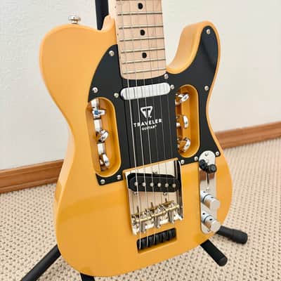 Traveler Guitar / EG-3 Standard / Mini Travel Electric Guitar (Butterscotch Blonde) image 5