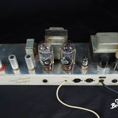 HOLY GRAIL, ALL ORIGINAL! 1965 Marshall JTM 45 MKIV Model 1962 Bluesbreaker 2x12" image 16