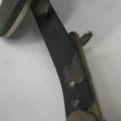Leedy Bass Drum Hoop mounted Paddle Muffler (Lot4143U-5143) 40's/50's - Nickel Plated image 19