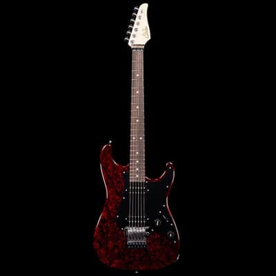 Suhr Custom Classic Strat Red Web Finish image 5