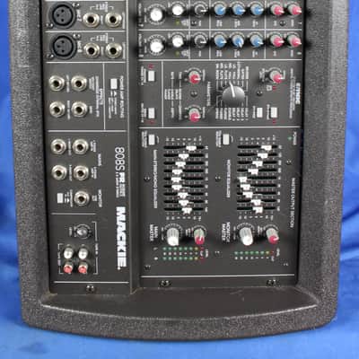 Mackie 808S FR Series 8 Channel Stereo Powered Mixer 2x600W image 7