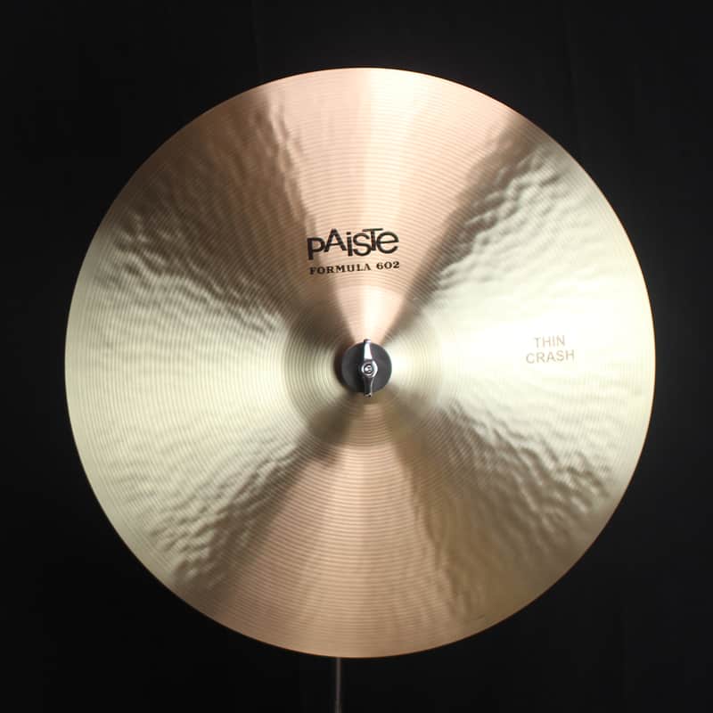 Paiste 18" Formula 602 Classic Thin Crash - 1379g (video demo) image 1