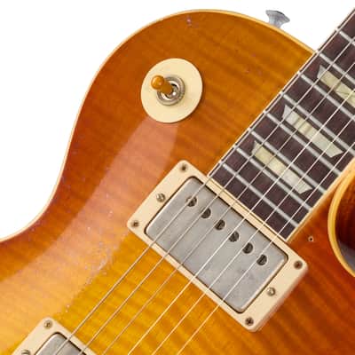 NEW! Gibson Custom 1959 Les Paul Standard Reissue - Faded Peach Burst, Heavy Aged - 2026 Custom Collection Limited Edition - Authorized Dealer - Pre-Order image 7