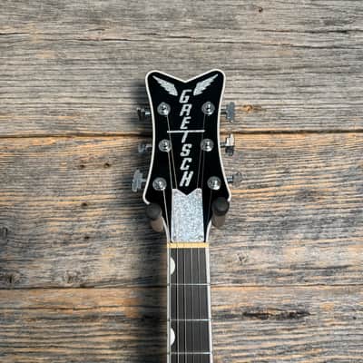 Gretsch Falcon Hollow Body w/String-Thru Bigsby & Chrome Hardware - Black image 4
