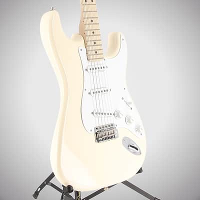 Fender Certified Pre-Owned Eric Clapton Stratocaster, Maple Fingerboard, Olympic White (O1) (44536) image 4