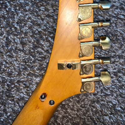 Vintage 1983 Kramer Pacer Blue burst electric guitar made in the usa image 17
