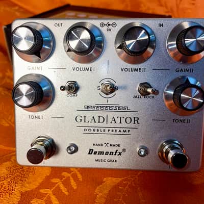 Demon FX GLADIATOR DOUBLE PRE-AMP Guitar Effect Pedal | Reverb